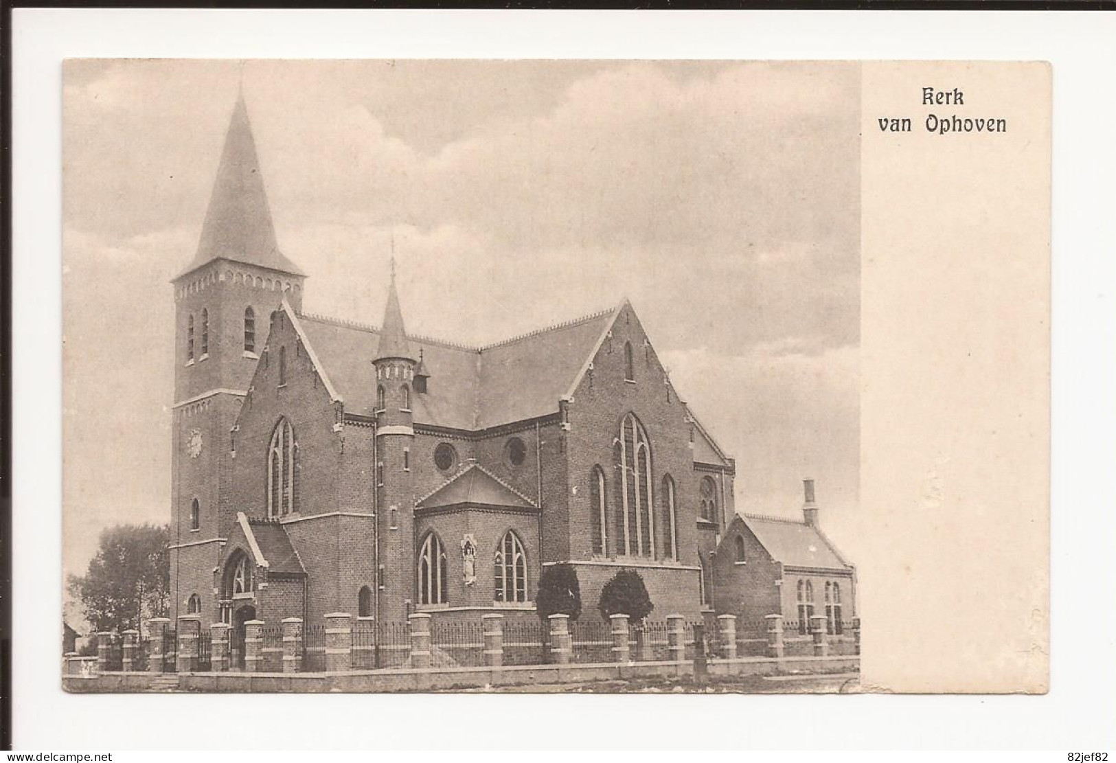 Ophoven : Kerk   +/- 1909 - Kinrooi