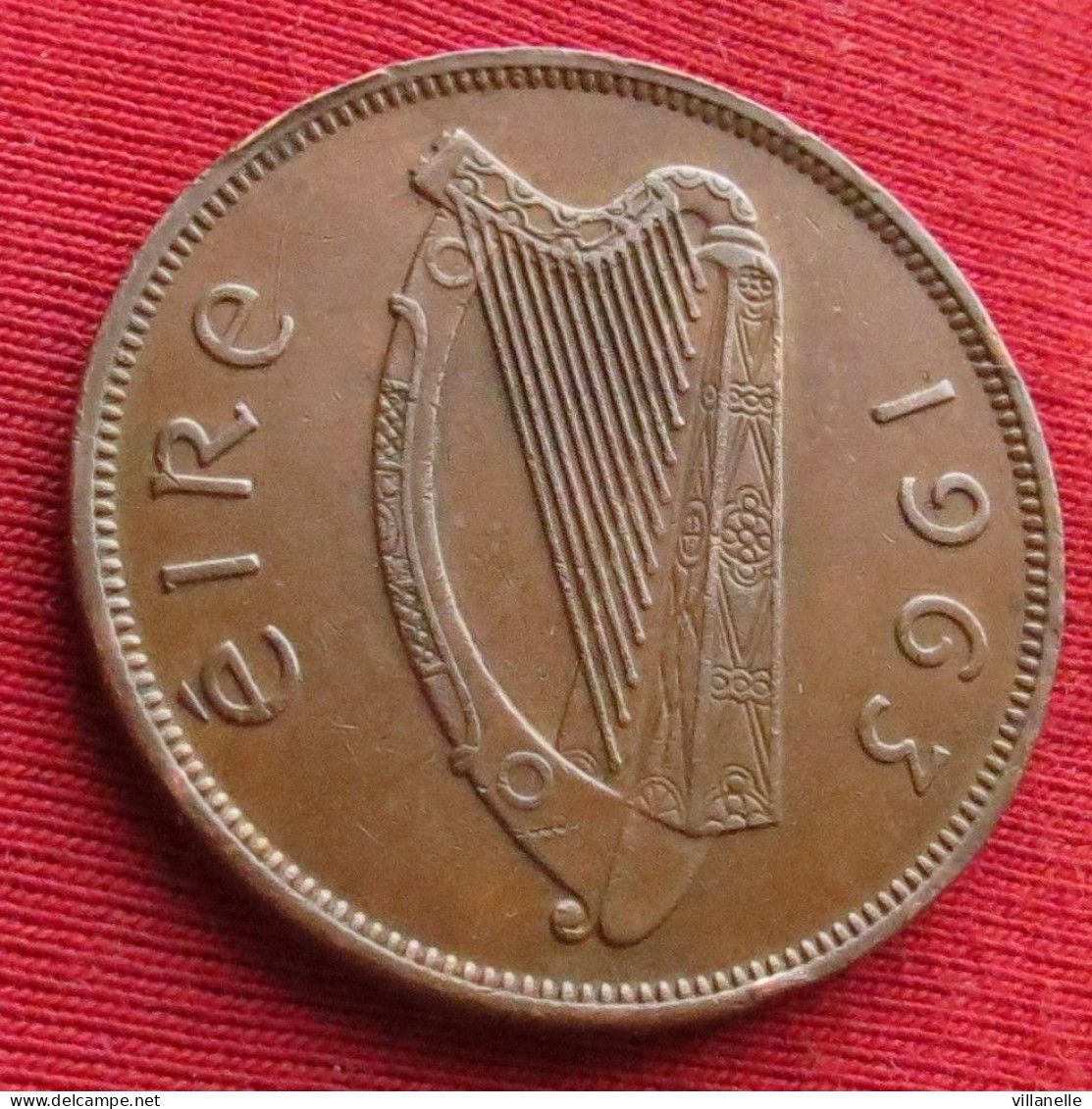 Ireland 1 Penny 1963 KM# 11 Lt 1555 *VT Irlande Irlanda Ierland Eire 1 Pingin - Irlande