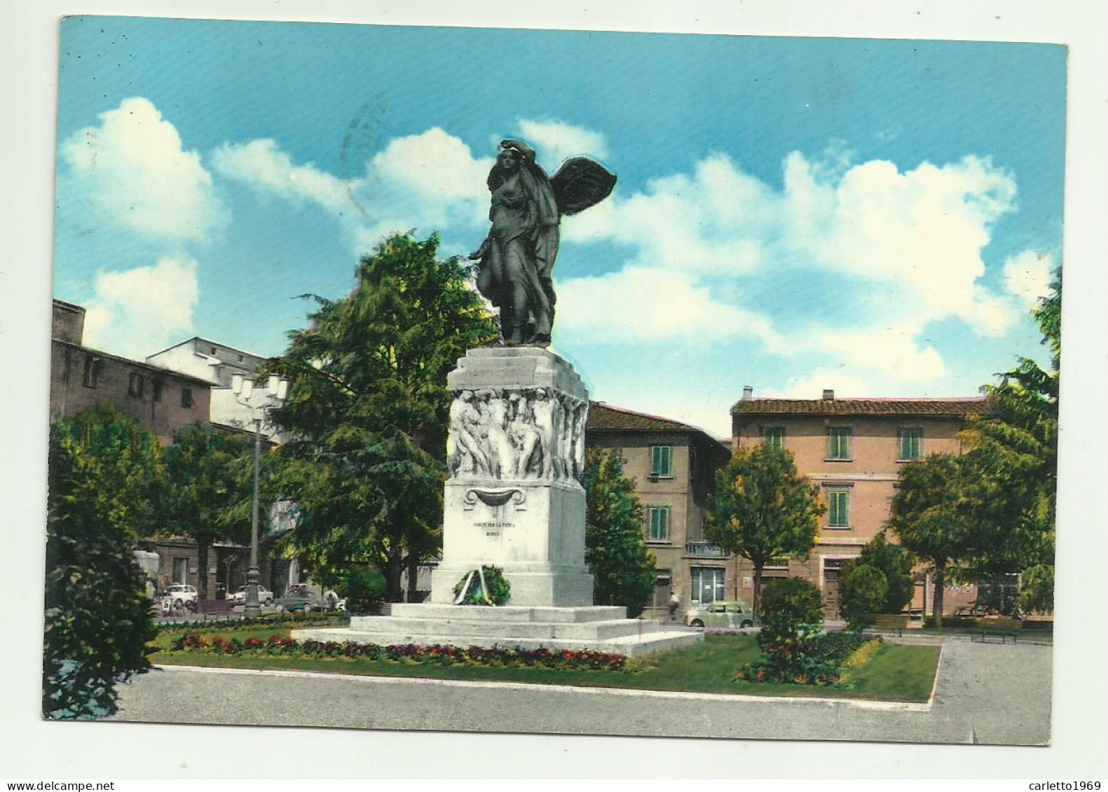 EMPOLI - PIAZZA DELLA VITTORIA E MONUMENTO AI CADUTI - VIAGGIATA FG - Empoli