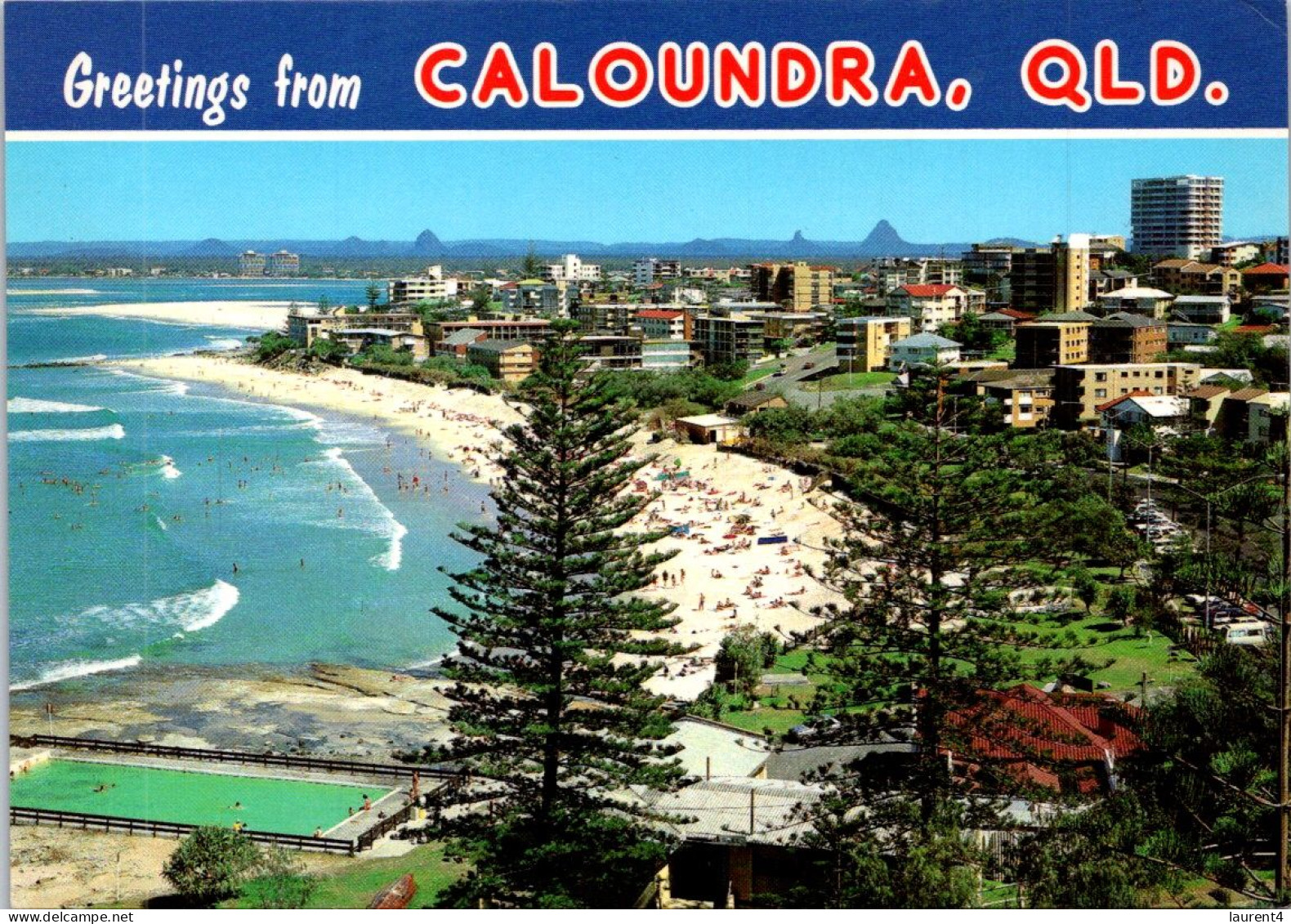 6-12-2023 (1 W 26) Australia (posted) QLD - Queen's Beach - Caloundra - Sunshine Coast