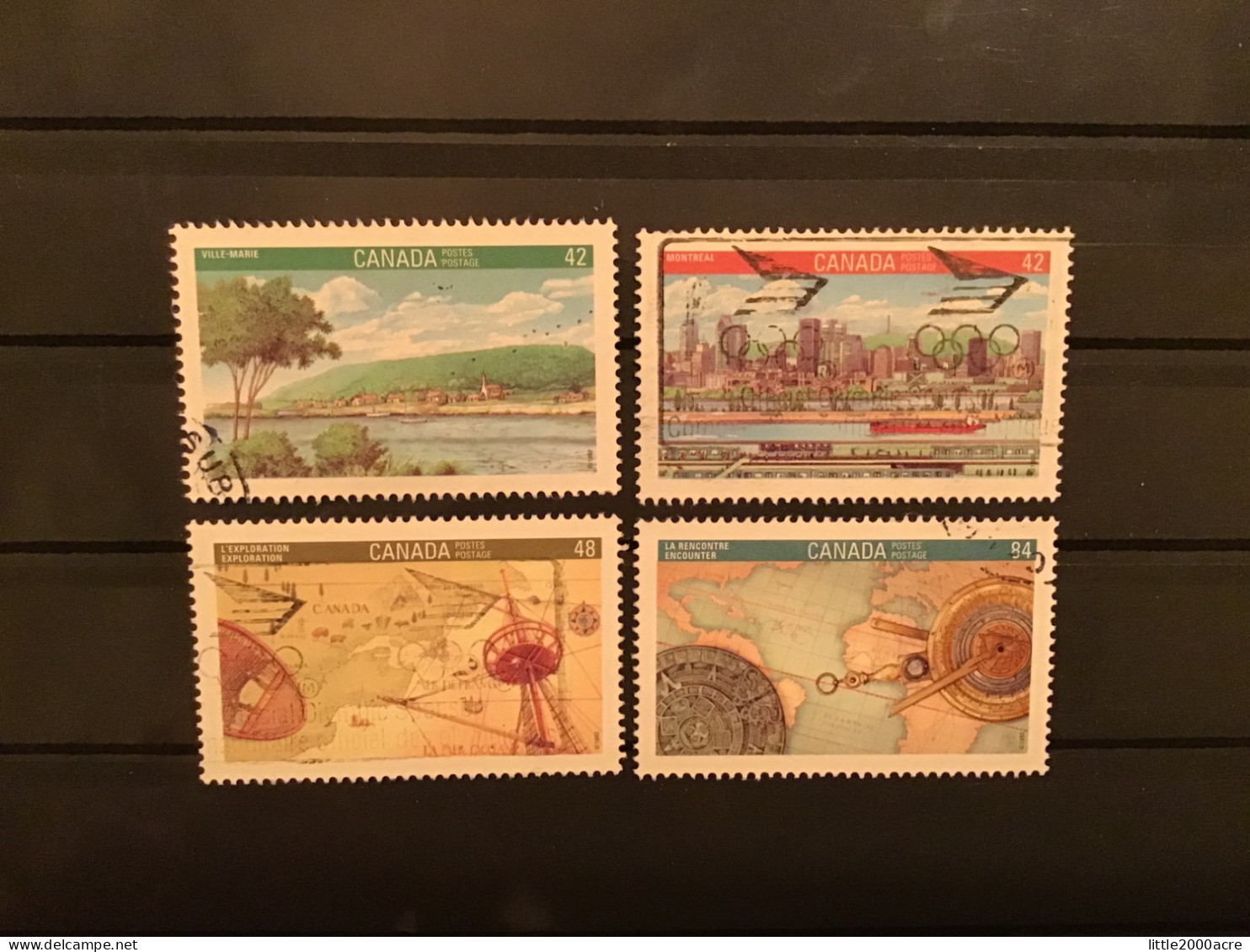 Canada 1992 Canada 92 Youth Stamp Exhibition Used SG 1487-90 Sc 1404-7 Yv 1234-7 Mi 1279-82 - Oblitérés