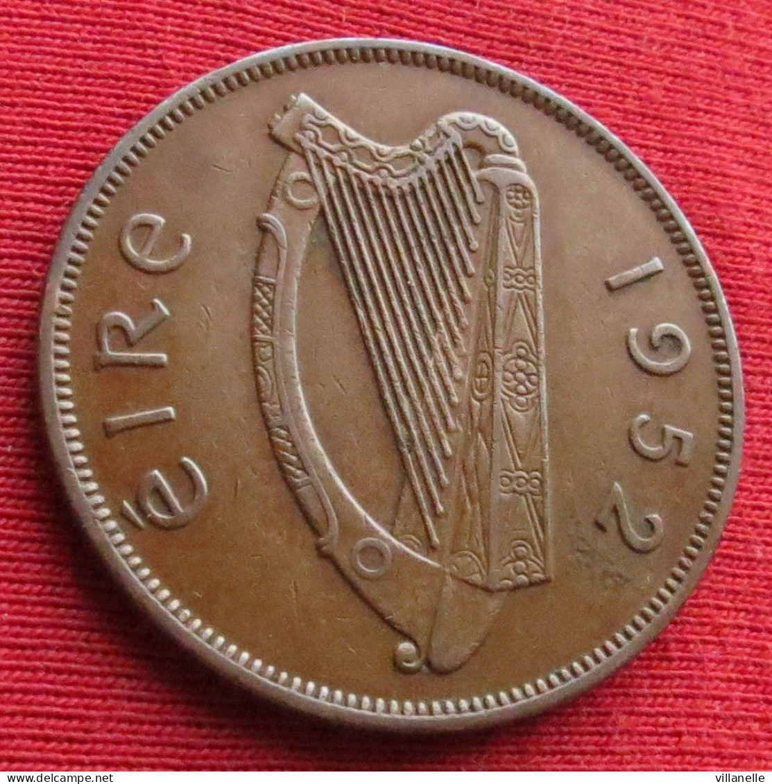 Ireland 1 Penny 1952 KM# 11 Lt 1403 *VT Irlande Irlanda Ierland Eire 1 Pingin - Irlanda