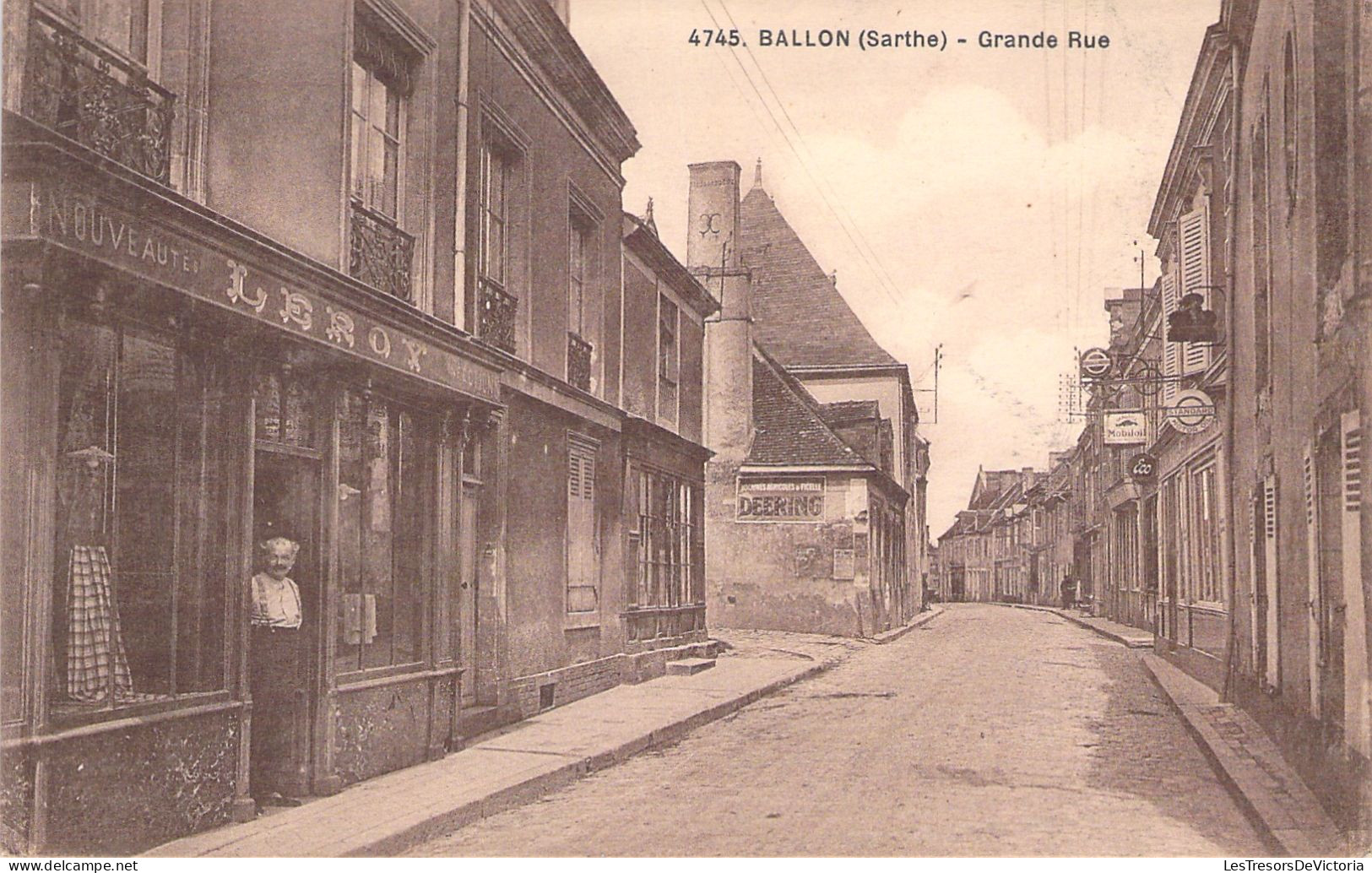 FRANCE - Ballon - Grande Rue - Carte Postale Ancienne - Other & Unclassified