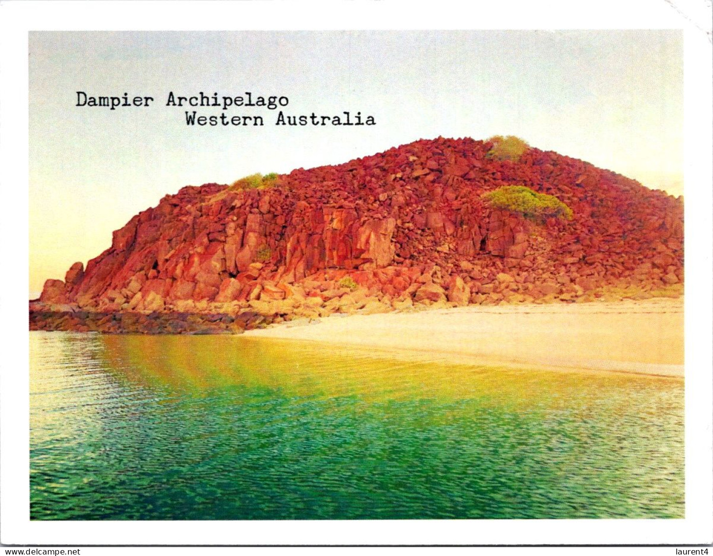 6-12-2023 (1 W 27) Australia - Posted With Legend Stamp - Dampier Archipelago - Pilbera (art) - Sonstige & Ohne Zuordnung