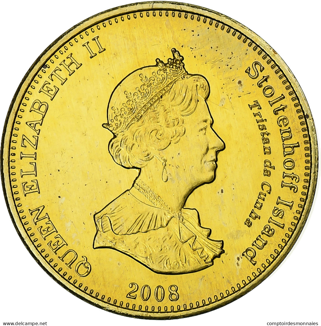 Tristan Da Cunha, STOLTENHOFF ISLAND, Elizabeth II, 20 Pence, 2008, Commonwealth - Colonie