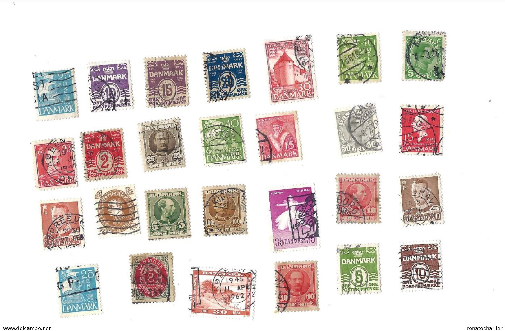 Collection De 85 Timbres Oblitérés. - Sammlungen