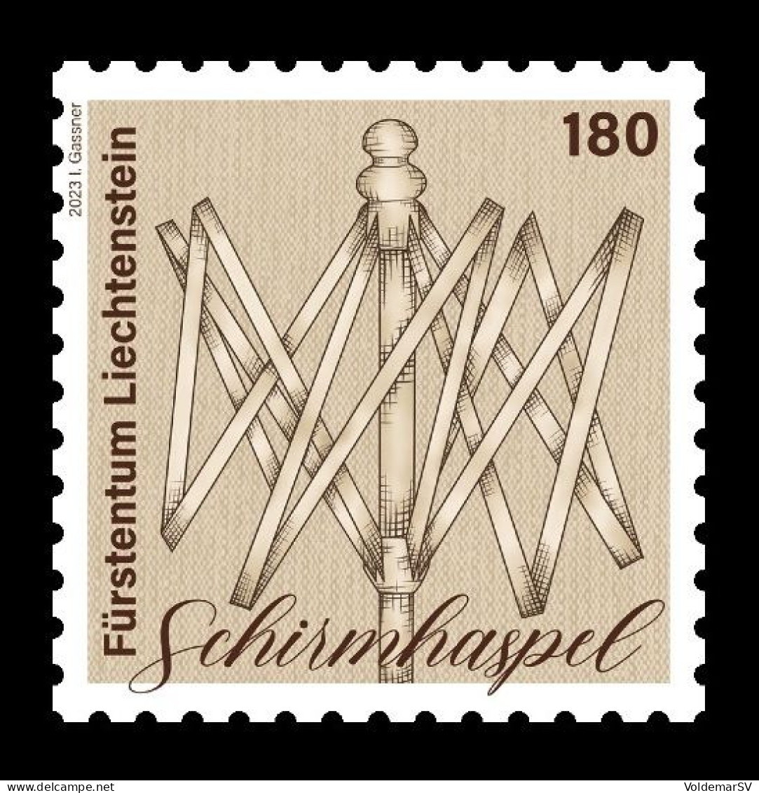 Liechtenstein 2023 Mih. 2107 Cultural Heritage. Umbrella Reel MNH ** - Neufs