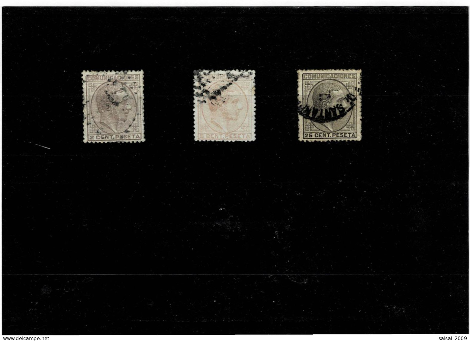 SPAGNA ,3 Pezzi Usati ,qualita Ottima - Used Stamps