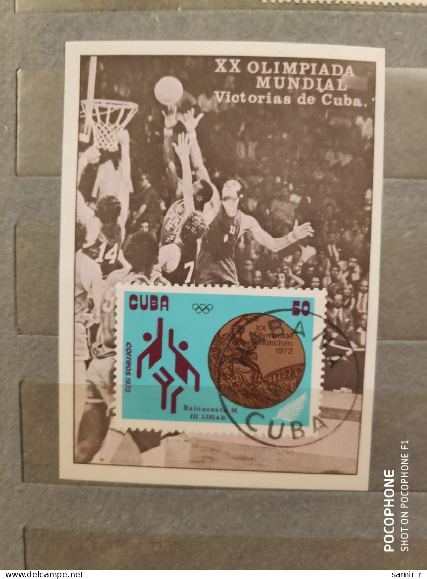 1973	Cuba	Sport Basketball (F73) - Oblitérés