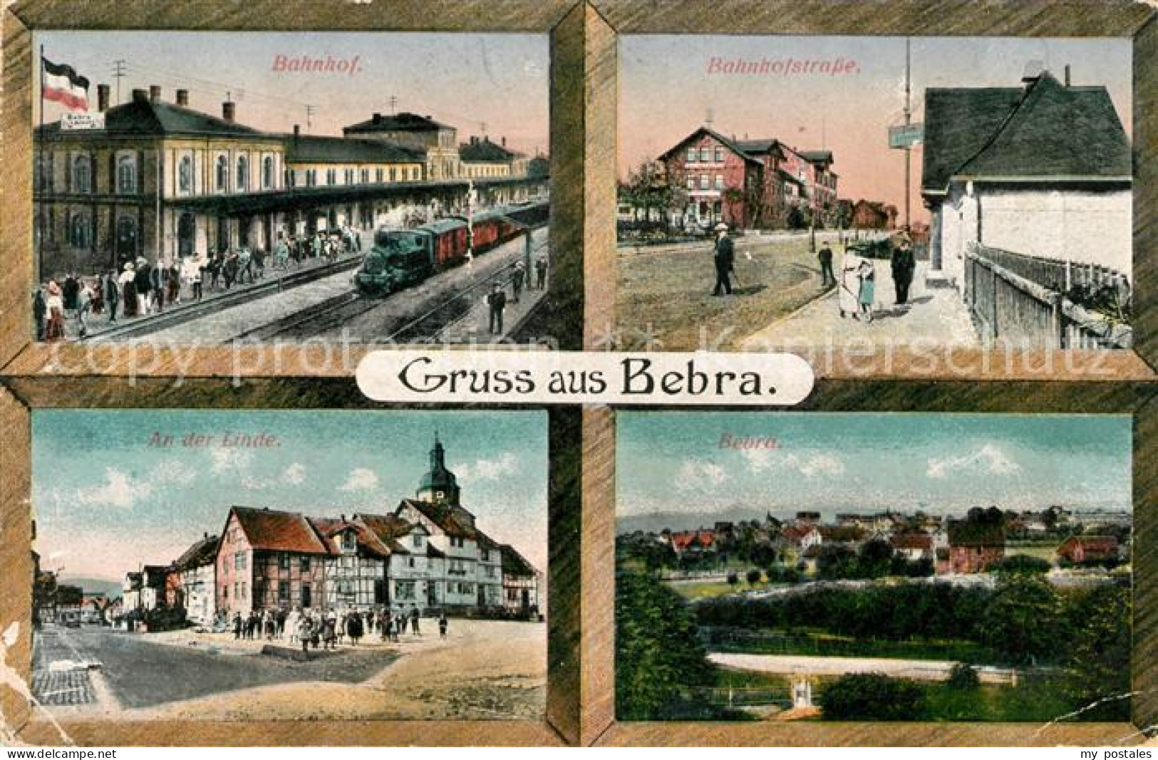 43132634 Bebra Bahnhof Bahnhofstra&#223;e Linde Bebra - Bebra