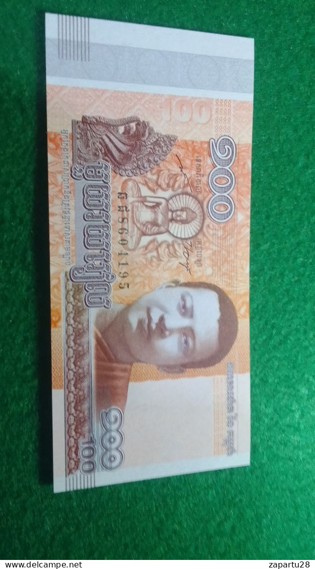 KAMBOÇYA-      100      RİEL         UNC - Laos