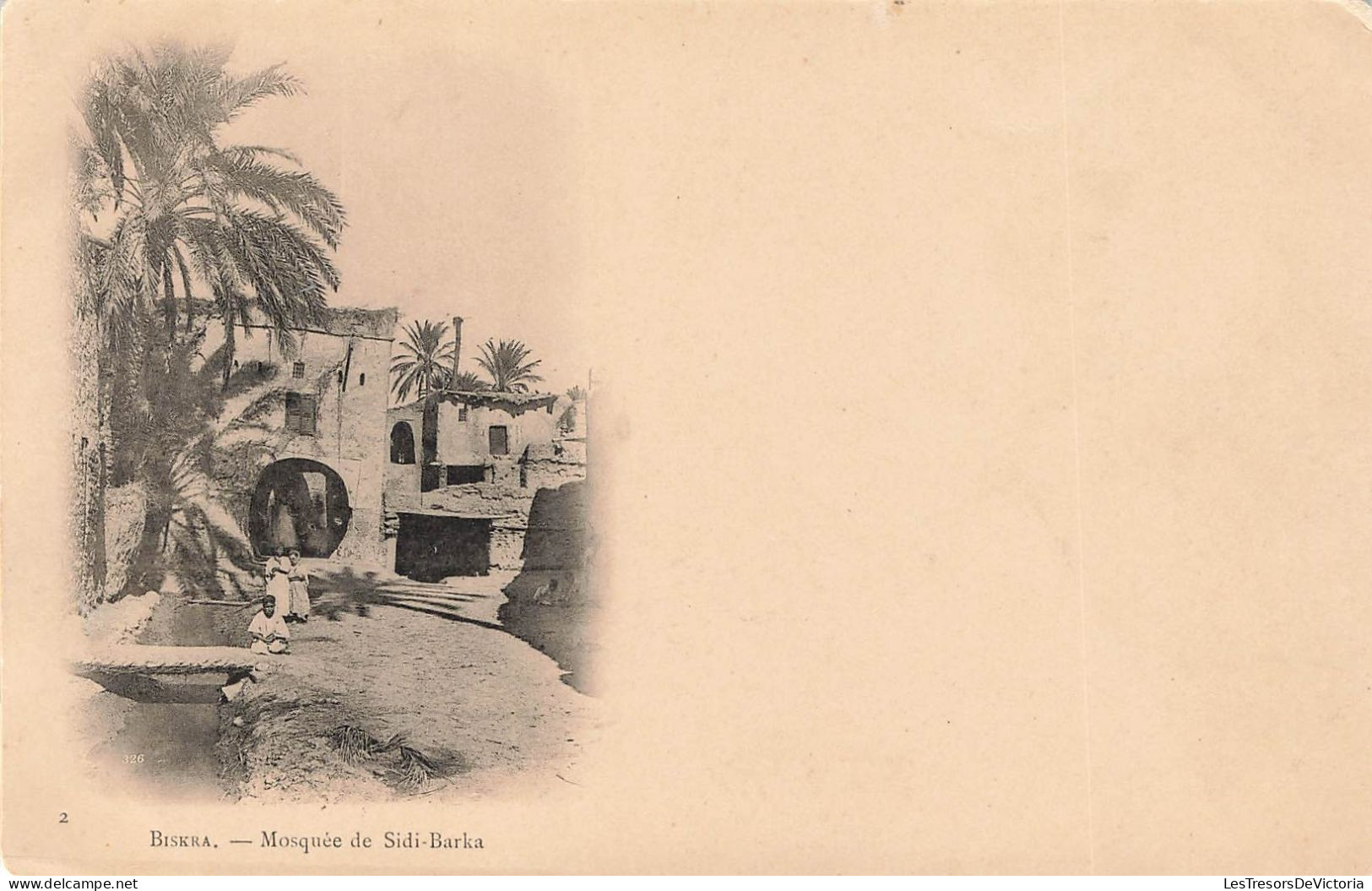 ALGÉRIE - Biskra - Mosquée De Sidi-Barka - Carte Postale Ancienne - Biskra