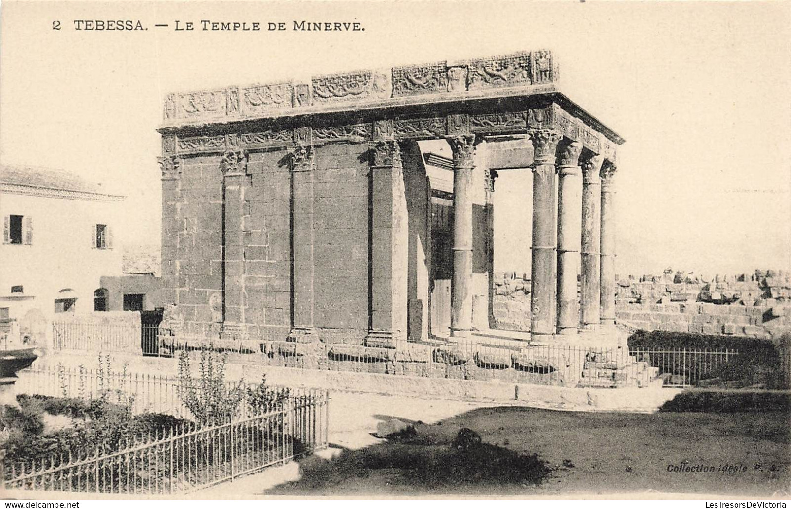 ALGÉRIE - Tebessa - Le Temple De Minerve - Carte Postale Ancienne - Tebessa