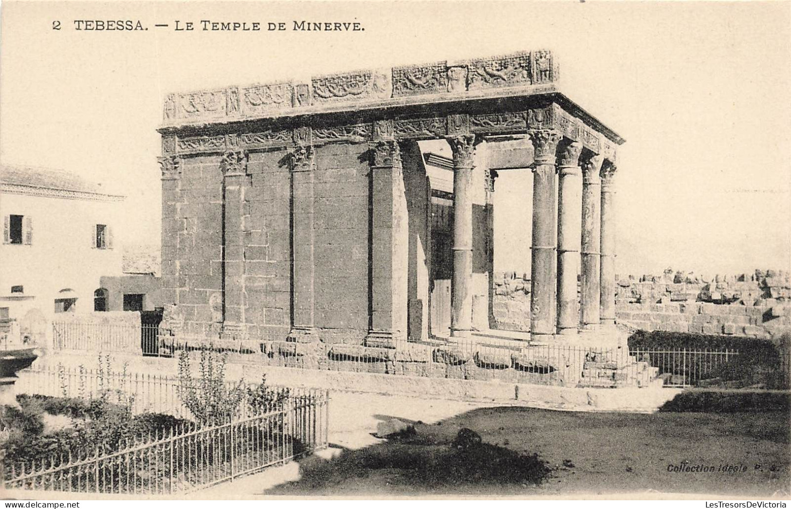 ALGÉRIE - Tebessa - Le Temple De Minerve - Carte Postale Ancienne - Tébessa