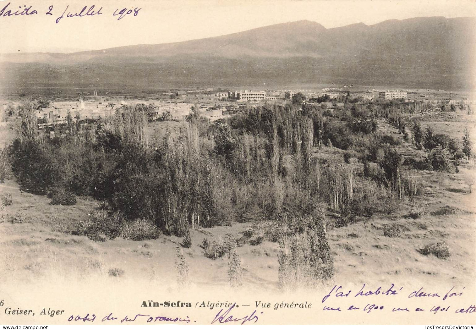 ALGÉRIE - Ain Sefra - Vue Générale - Carte Postale Ancienne - Other & Unclassified