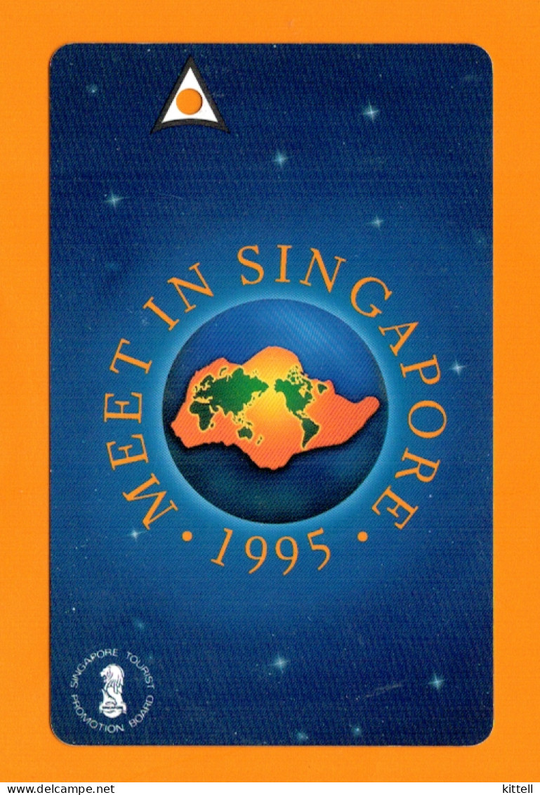 Singapore Old Transport Subway Train Bus Ticket Card Transitlink Unused Meet In Singapore 1995 - World