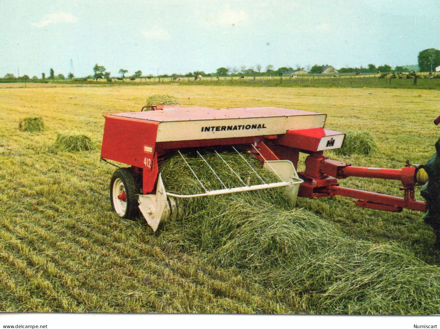 Agriculture Tracteur Agricole Culture Presse-Ramasseuse - Tracteurs