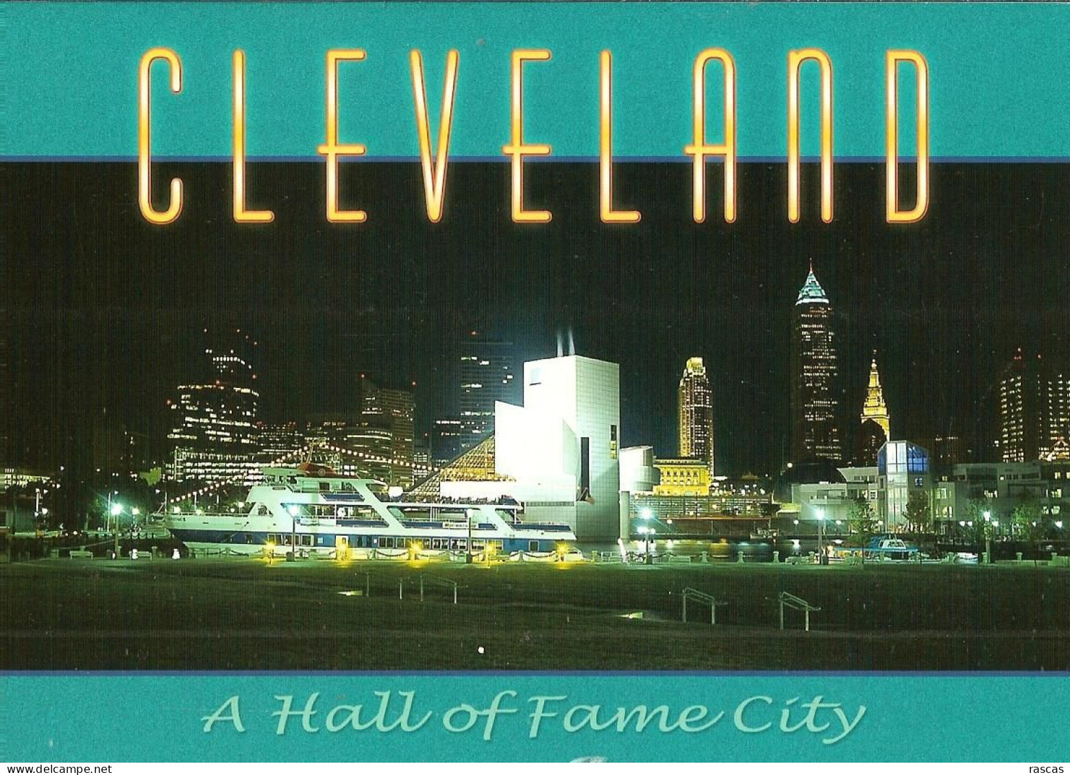 CPM - ETATS UNIS - OHIO - CLEVELAND - A HALL OF FAME CITY - Cleveland