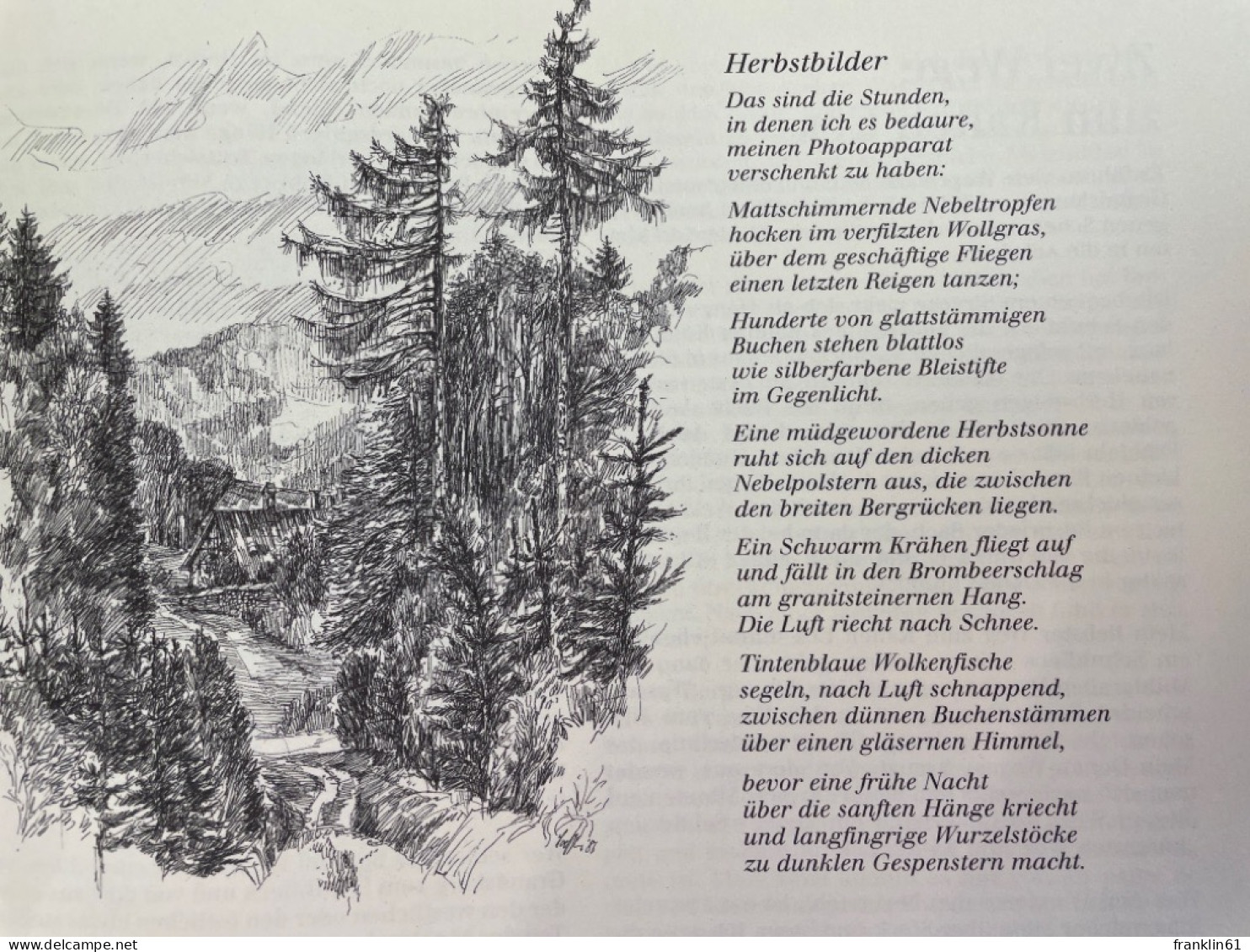 ... waldwärts : Texte und Zeichnungen aus dem Bayerischen Wald.