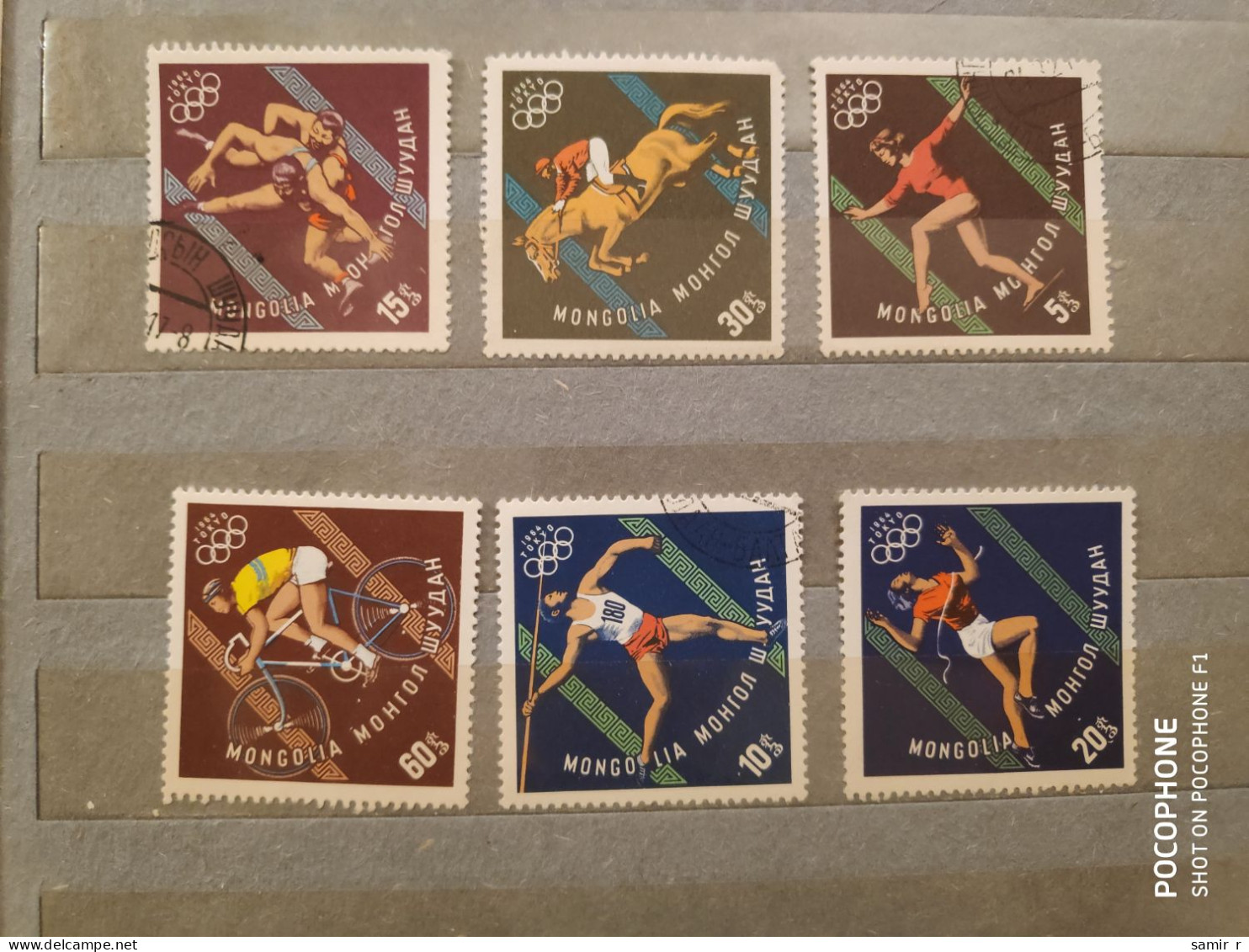 1964	Mongolia	Sport (F73) - Autres - Océanie