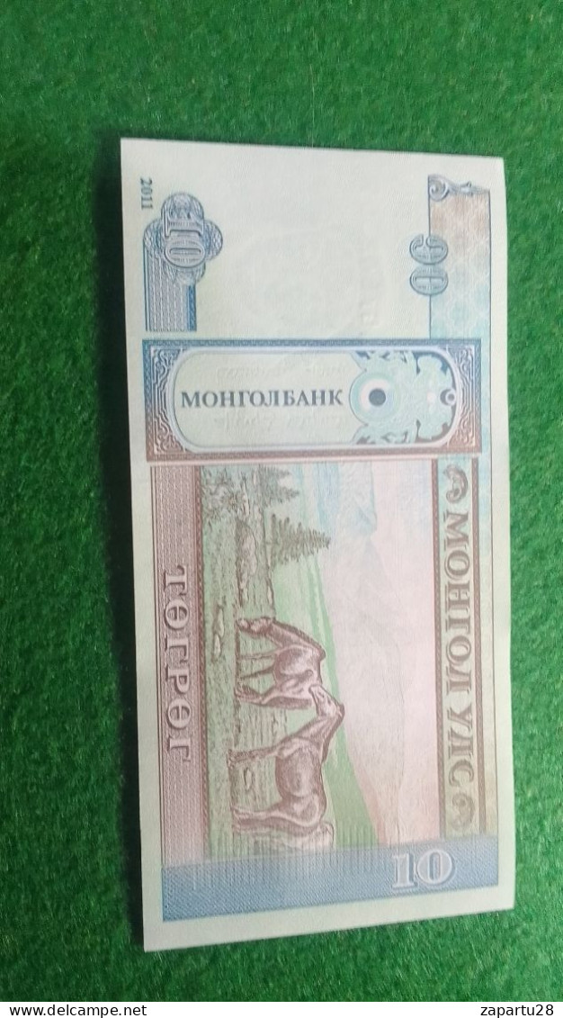 MOĞOLİSTAN-     10           TUGRİK          UNC - Mongolia