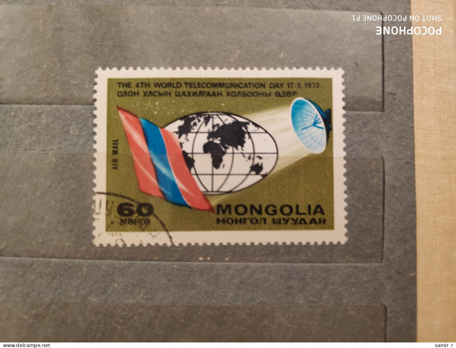 1972	Mongolia	Space (F73) - Altri - Oceania