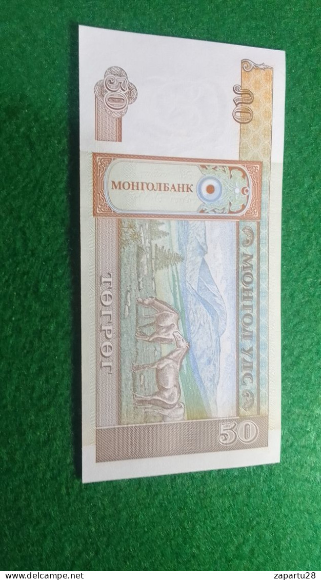 MOĞOLİSTAN-     50           TUGRİK          UNC - Mongolei