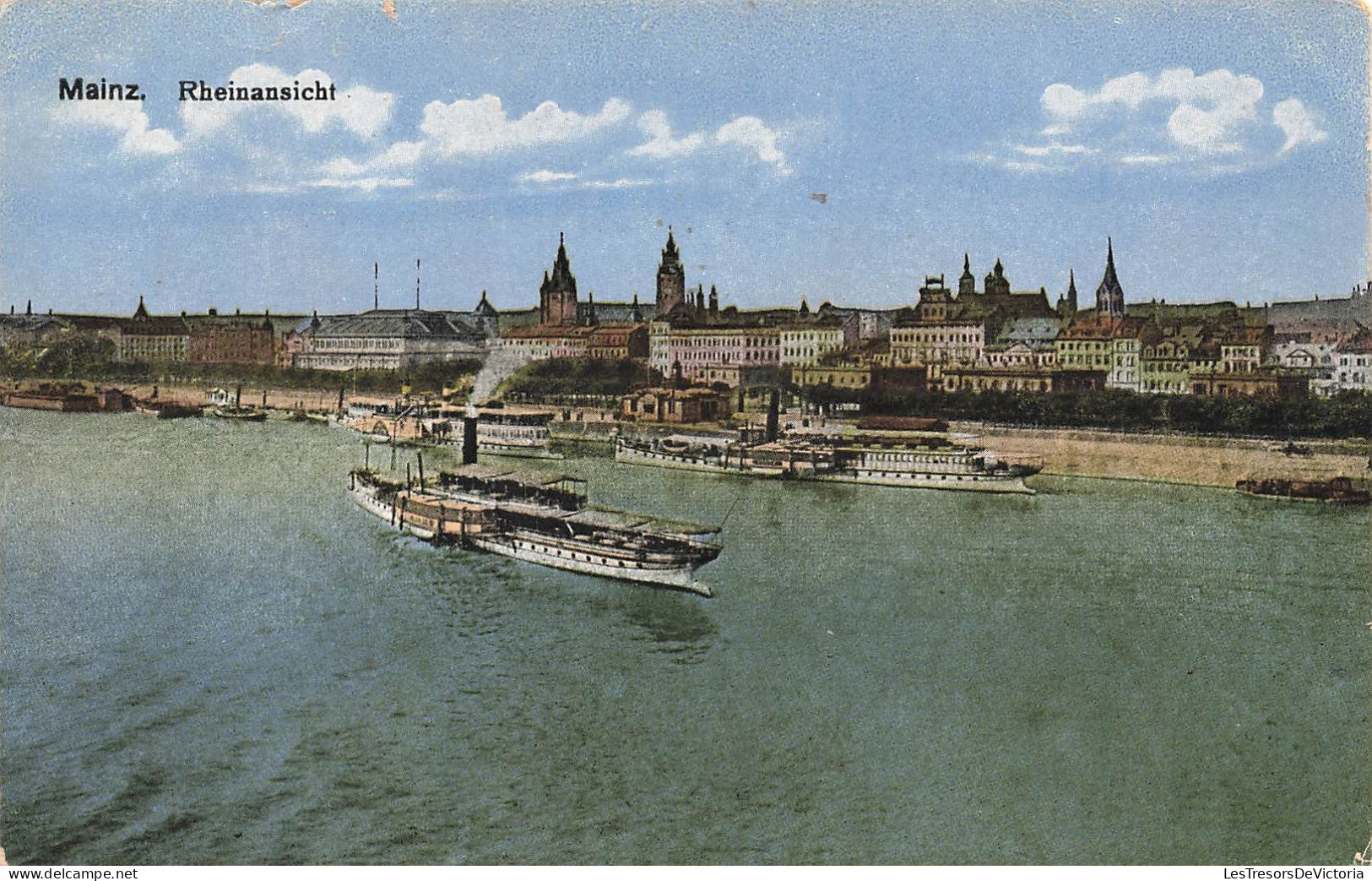 ALLEMAGNE - Mainz - Rheinansicht - Carte Postale Ancienne - Mainz