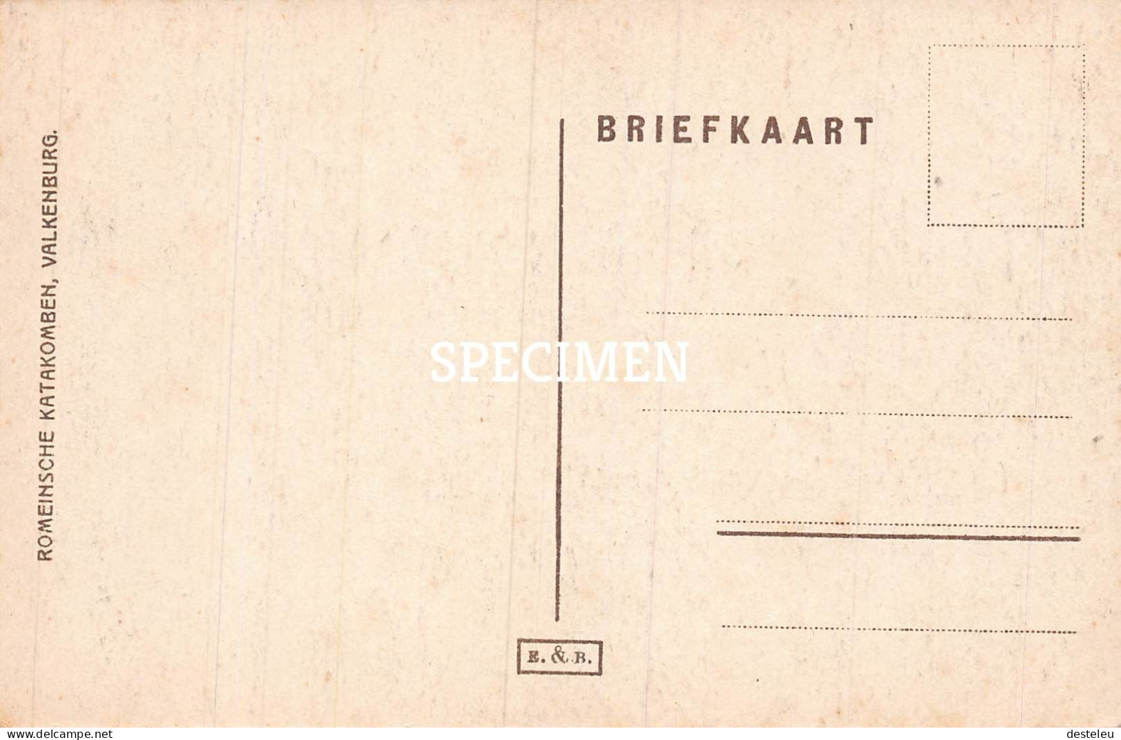 De Oudste Kamer Van Domitilla  - Romeinsche Katakomben - Valkenburg - Valkenburg