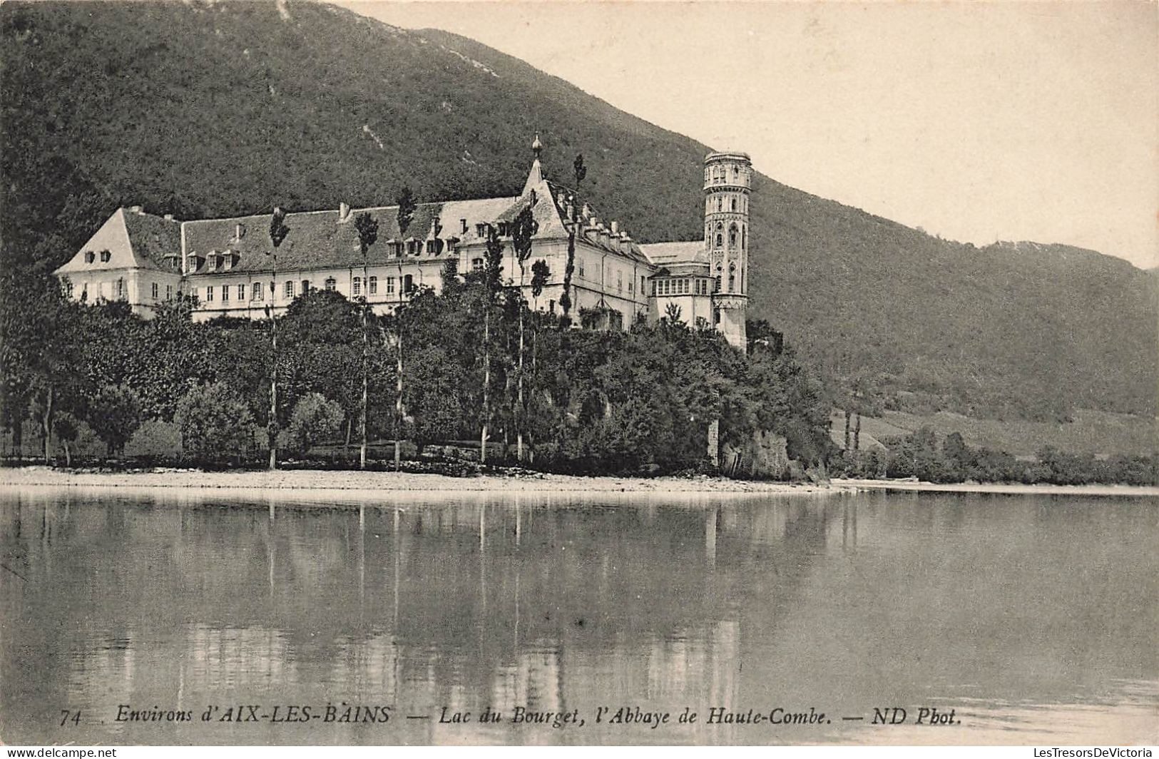 FRANCE - Environs D'Aix Les Bains - Lac Du Bourget, L'Abbaye De Haute Combe - ND Phot - Carte Postale Ancienne - Aix Les Bains