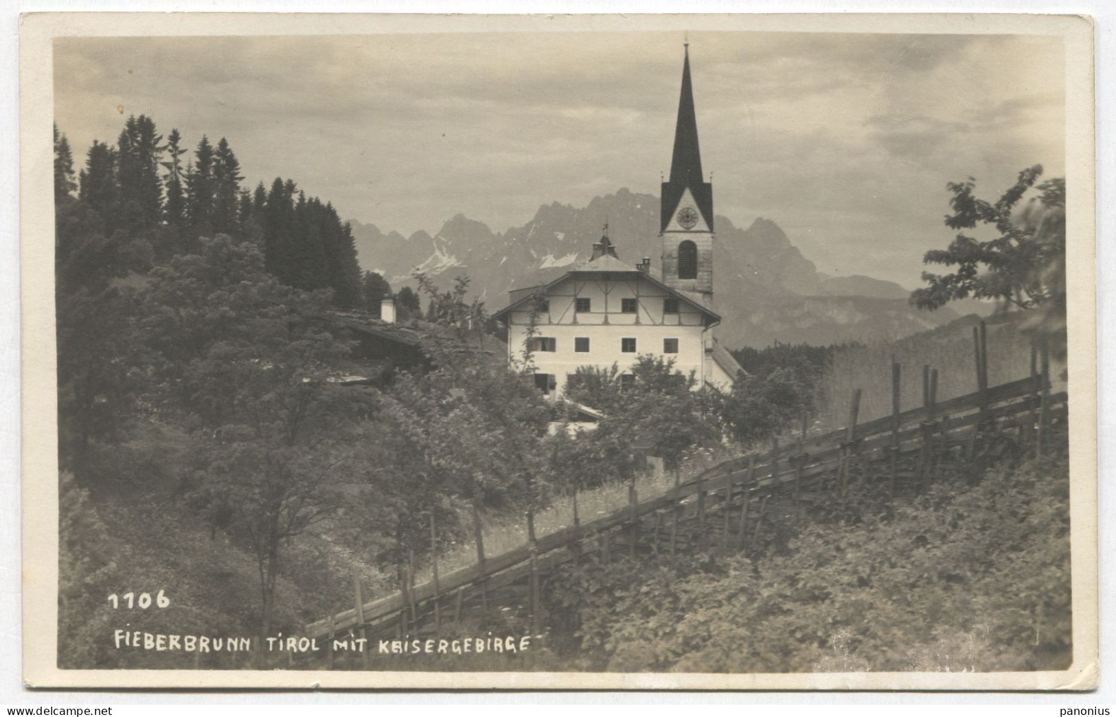 FIEBERBRUNN TIROL  AUSTRIA, Year 1928 - Fieberbrunn