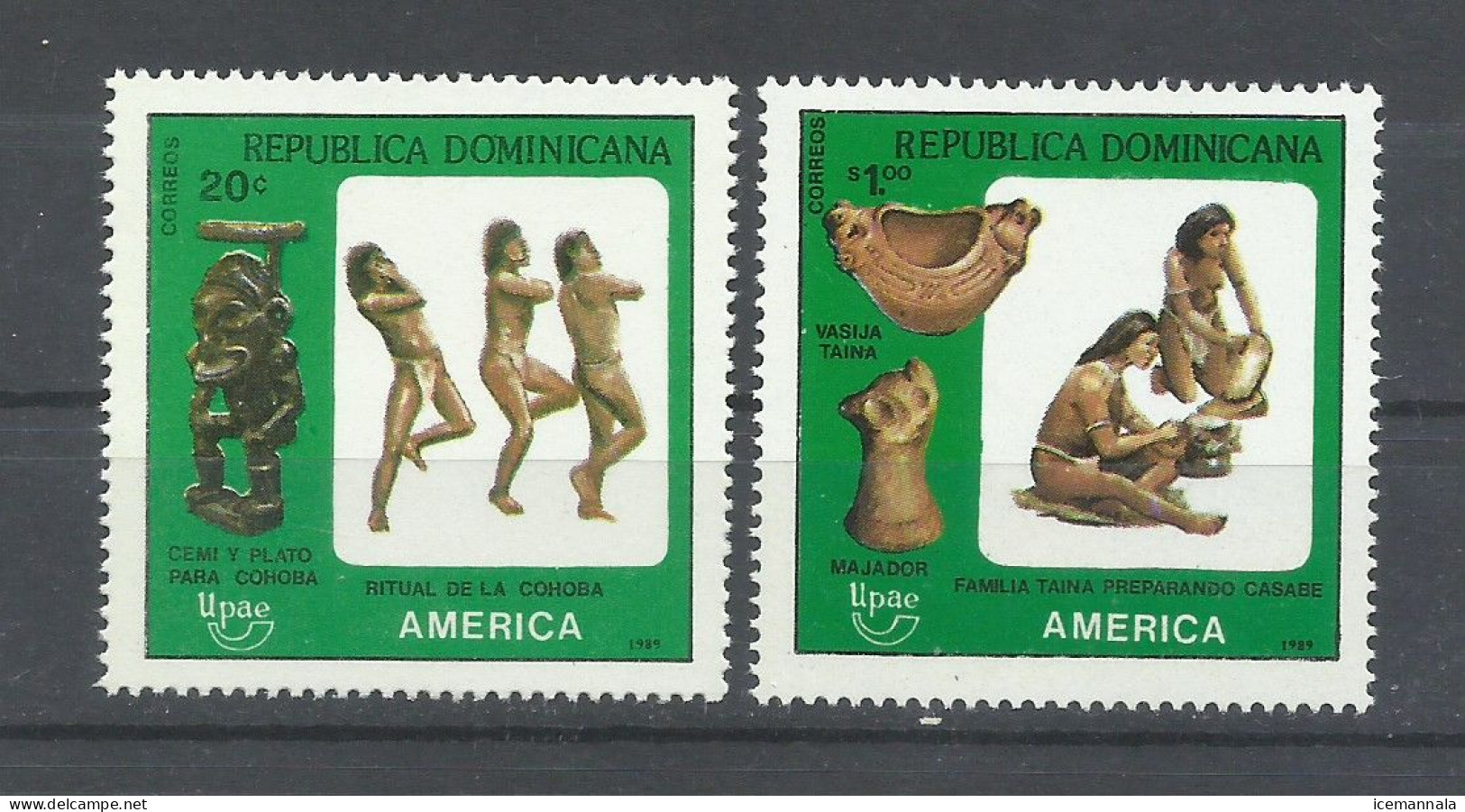DOMINICANA    YVERT  1061/62        MNH  ** - Dominicaine (République)