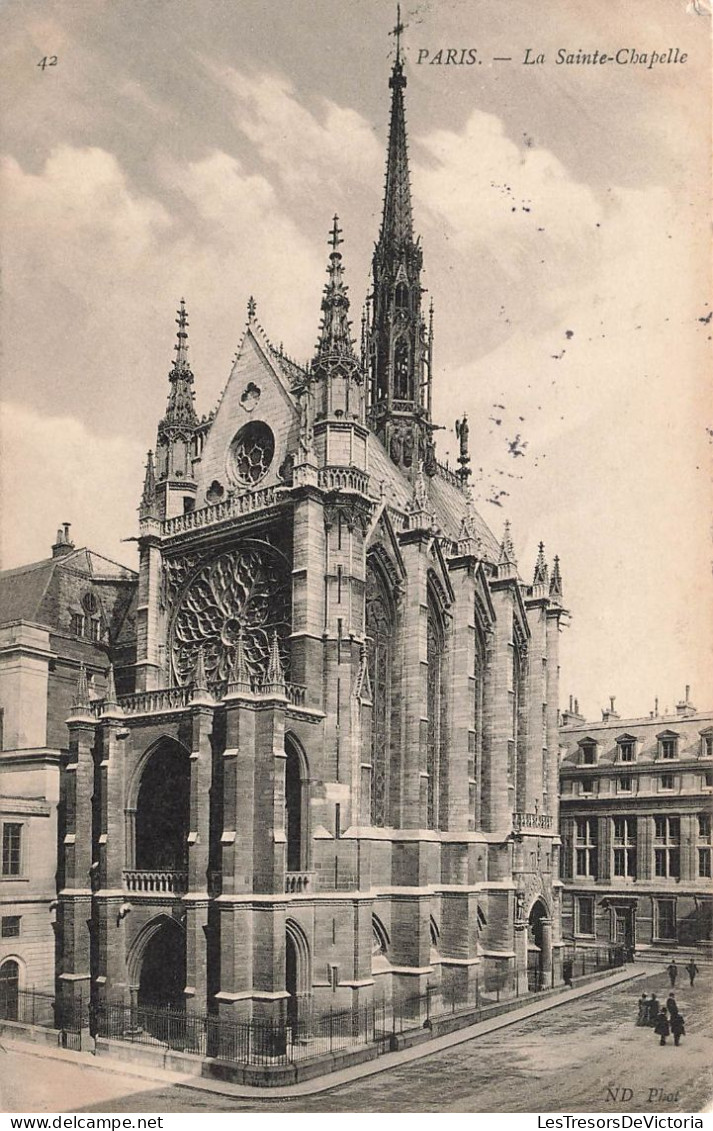 FRANCE - Paris - La Sainte Chapelle - ND Phot - Carte Postale Ancienne - Other Monuments