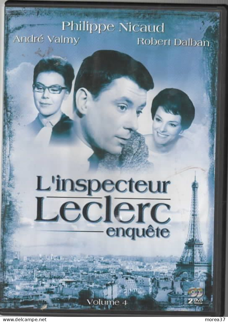 L'INSPECTEUR LECLERC ENQUÊTE  Volume 4  ( 2 DVDs )  Avec Philippe NICAUD  Andre VAMLY   (C44) - Séries Et Programmes TV