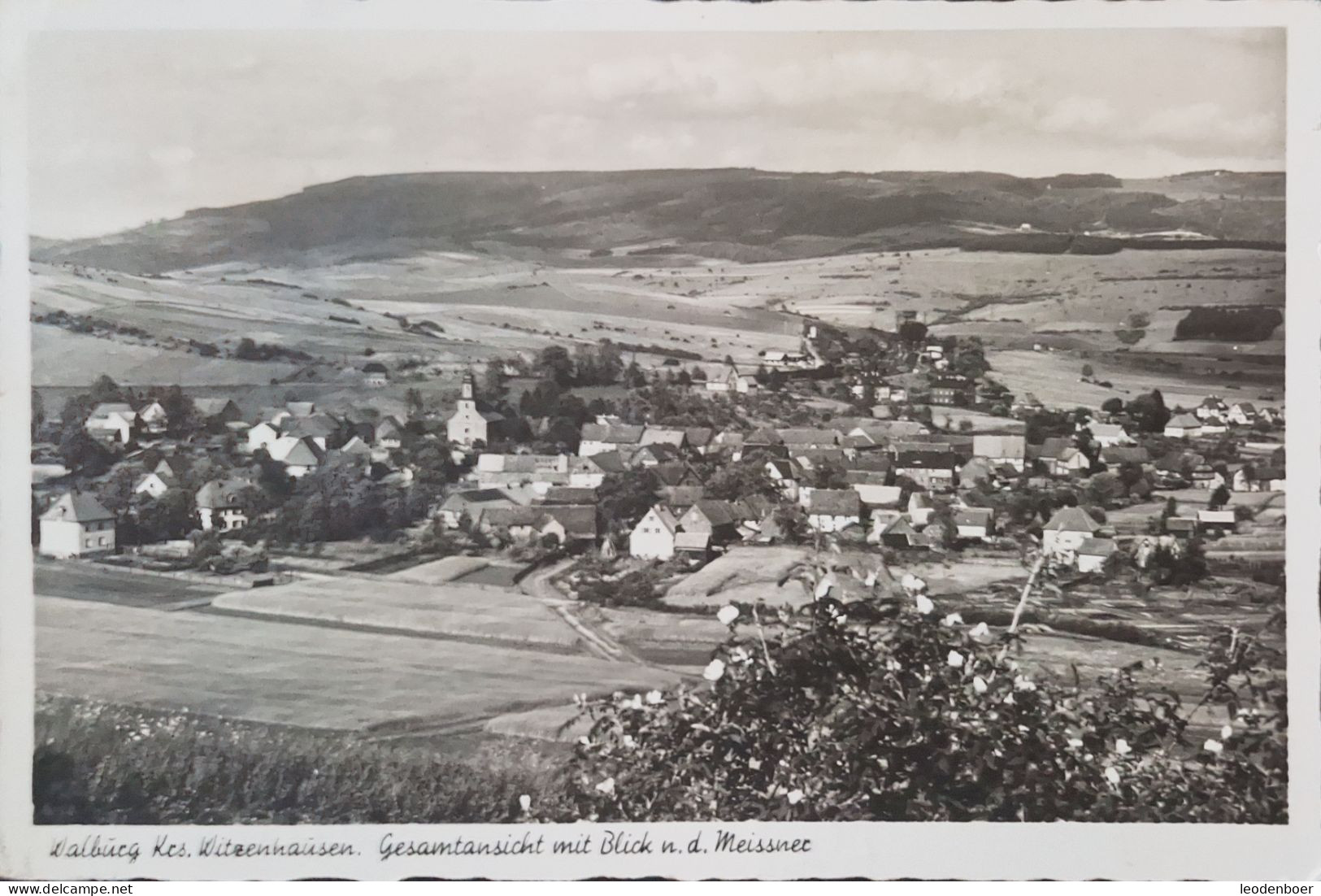 Walburg - Gesamtansicht Mit Blick N.d. Meisner - Witzenhausen