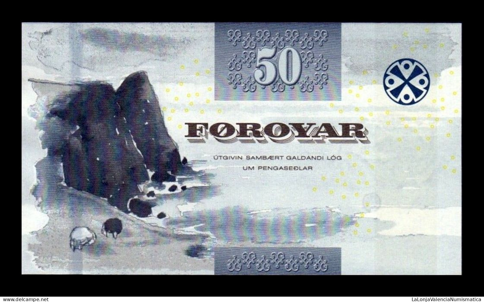 Islas Feroe Faeroe Islands 50 Kronur 2011 Pick 29 Sc Unc - Isole Faroer