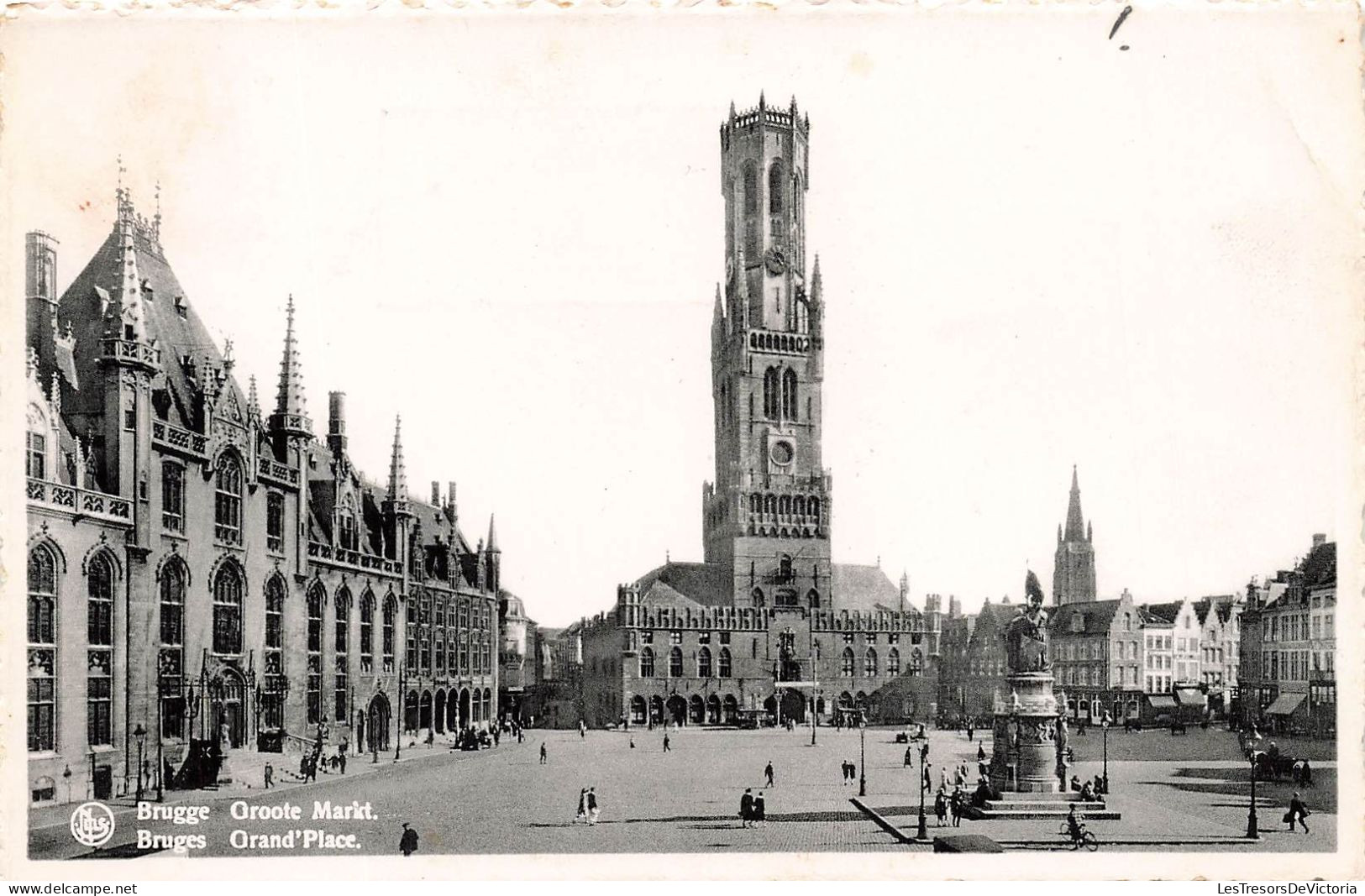 BELGIQUE - Bruges - Grand'place - Carte Postale Ancienne - Brugge