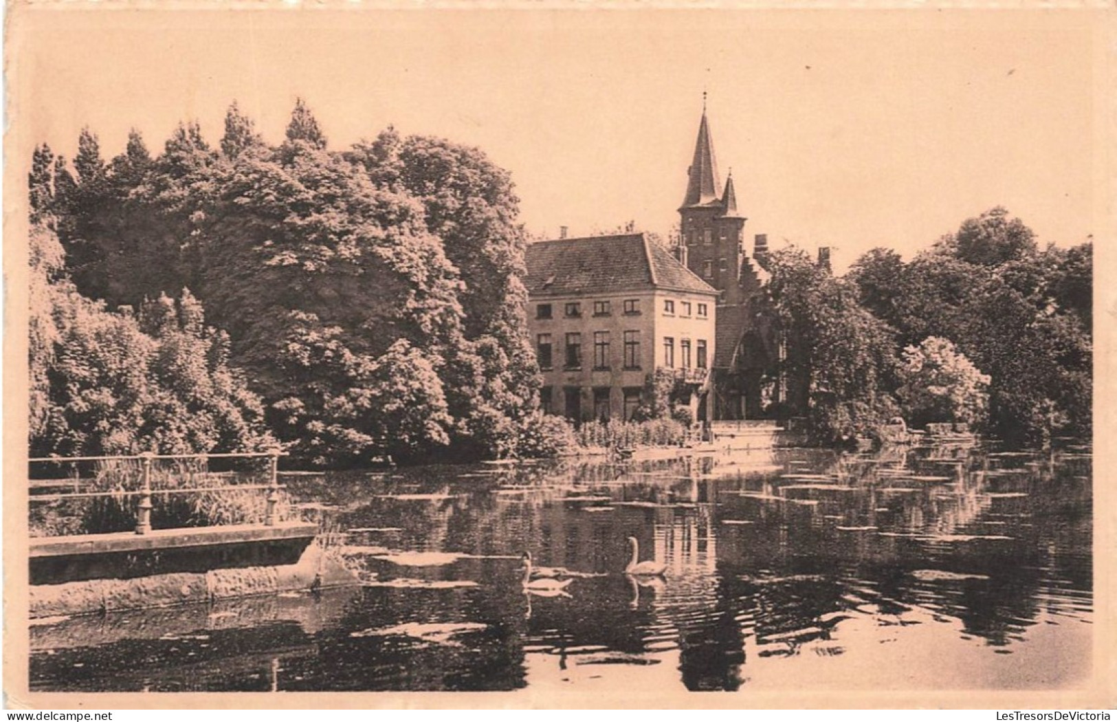 BELGIQUE - Bruges - Lac D'amour - Carte Postale Ancienne - Brugge