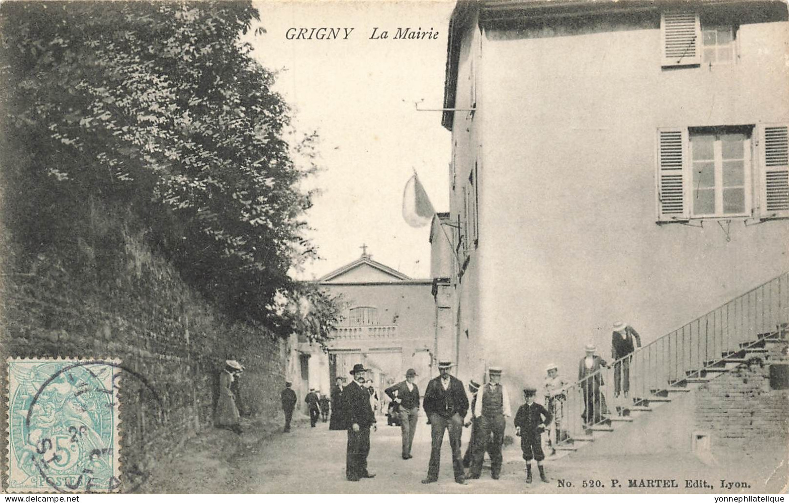 69 - RHÔNE - GRIGNY - La Mairie - Animation - 10815 - Grigny