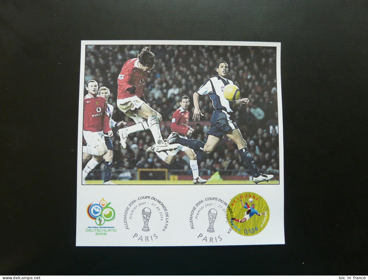 Carte FDC Card Coupe Du Monde Football World Cup (retourné) France 2006 - 2006 – Allemagne