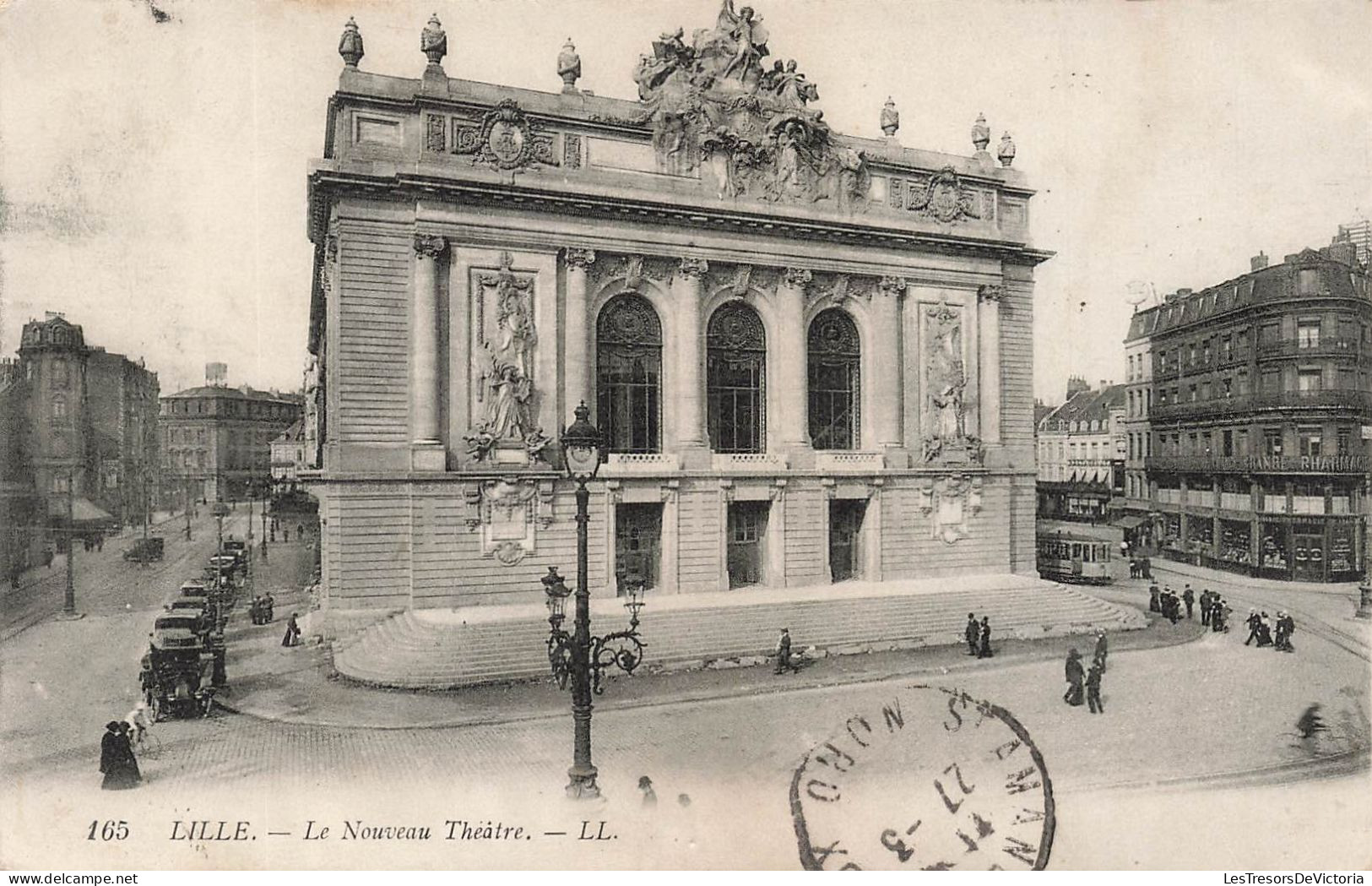 FRANCE - Lille - Le Nouveau Théâtre - LL - Animé - Carte Postale Ancienne - Lille