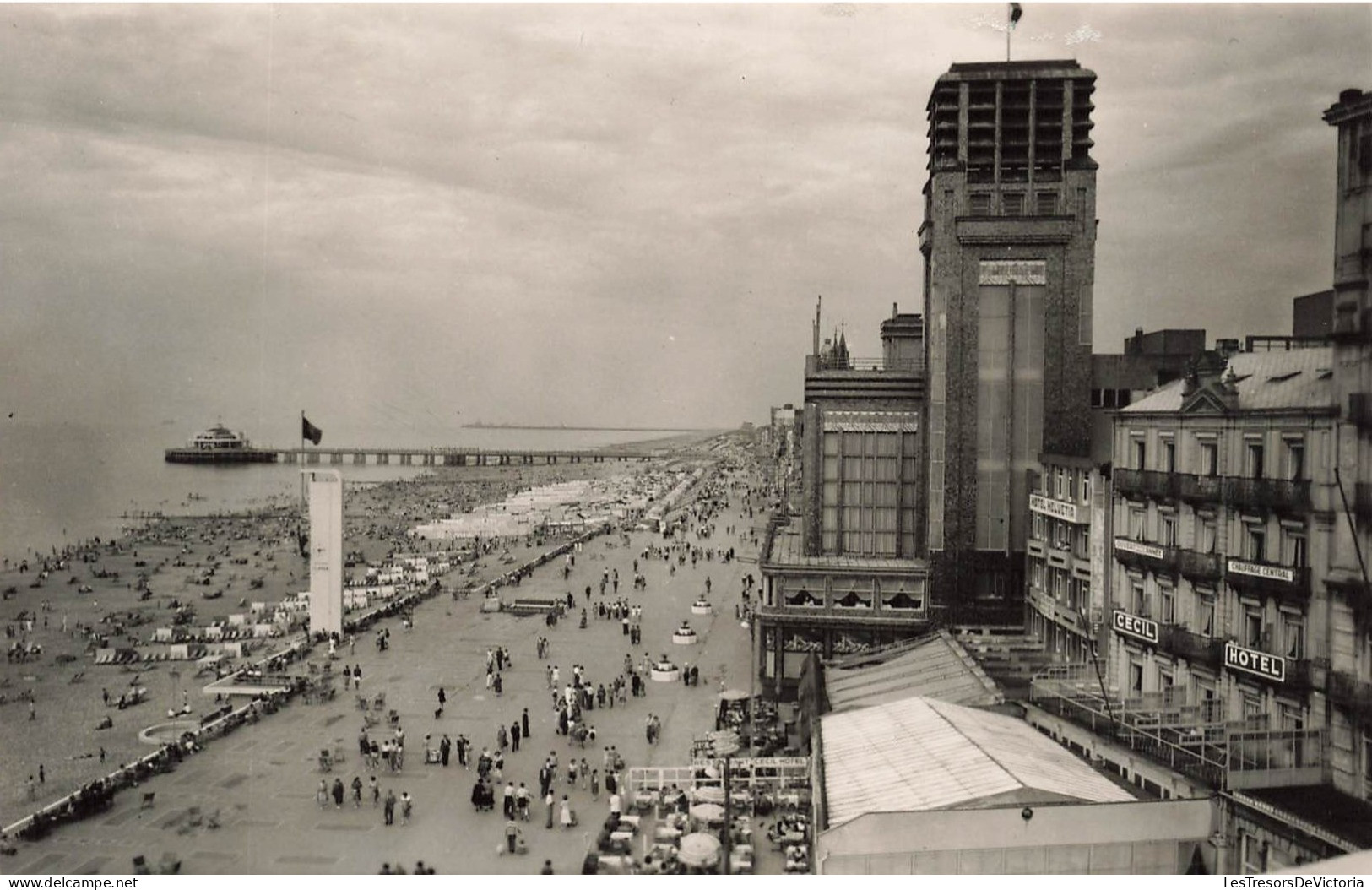 BELGIQUE - Blankenberge - Vue Générale De La Plage - Carte Postale Ancienne - Blankenberge