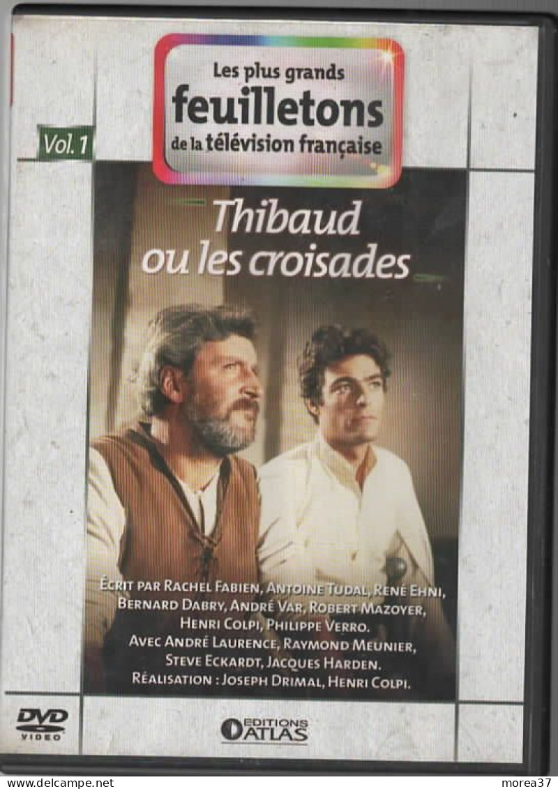 THIBAUD OU LES CROISADES    Intégrale En 4 Dvds      Avec André LAURENCE       (C44) - TV-Serien