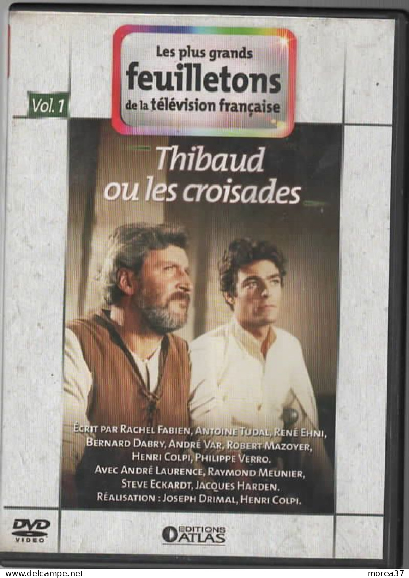 THIBAUD OU LES CROISADES    Intégrale En 4 Dvds      Avec André LAURENCE       (C44) - TV-Reeksen En Programma's