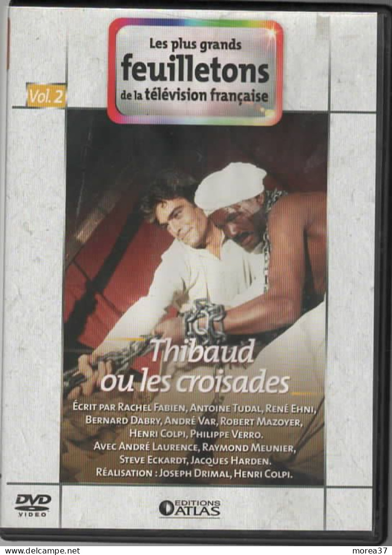 THIBAUD OU LES CROISADES    Intégrale En 4 Dvds      Avec André LAURENCE       (C44) - TV-Reeksen En Programma's