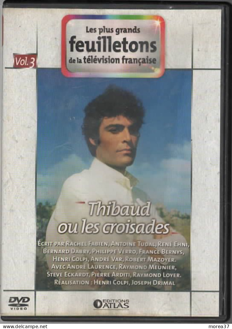 THIBAUD OU LES CROISADES    Intégrale En 4 Dvds      Avec André LAURENCE       (C44) - TV Shows & Series