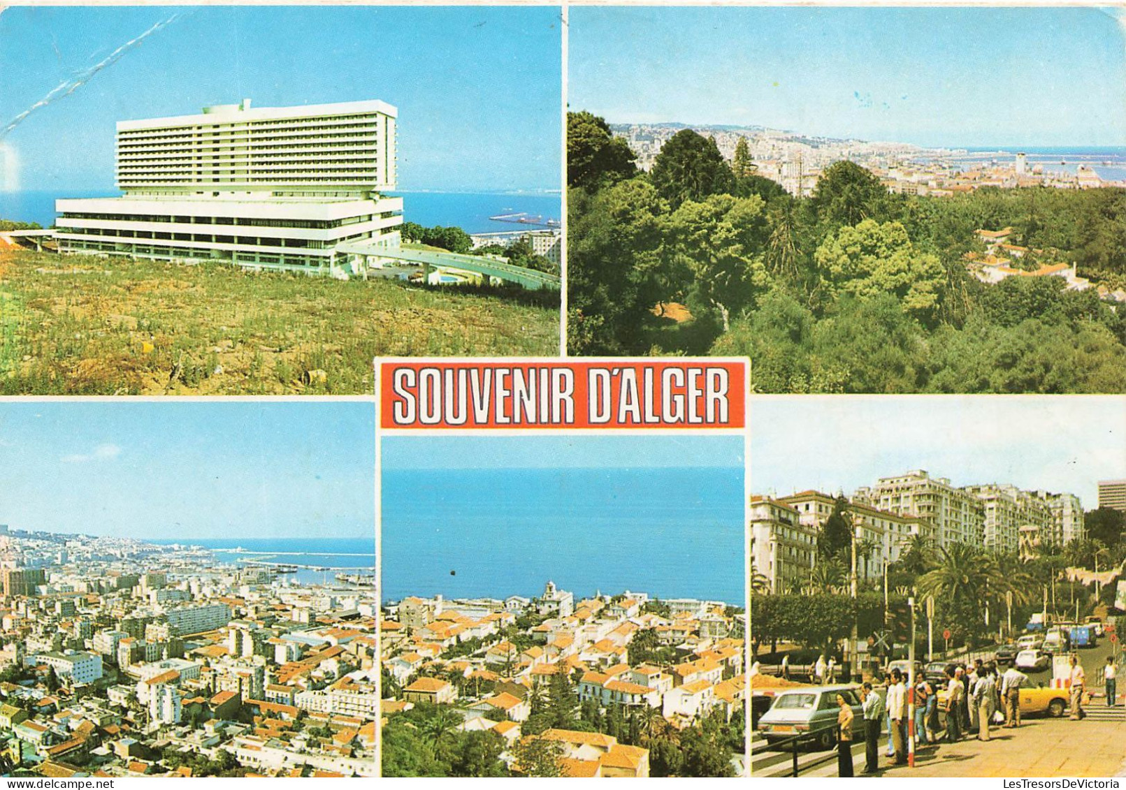 ALGÉRIE - Alger - Souvenir - Hôtel El Aurassi - Vue D'ensemble - Carte Postale - Algerien