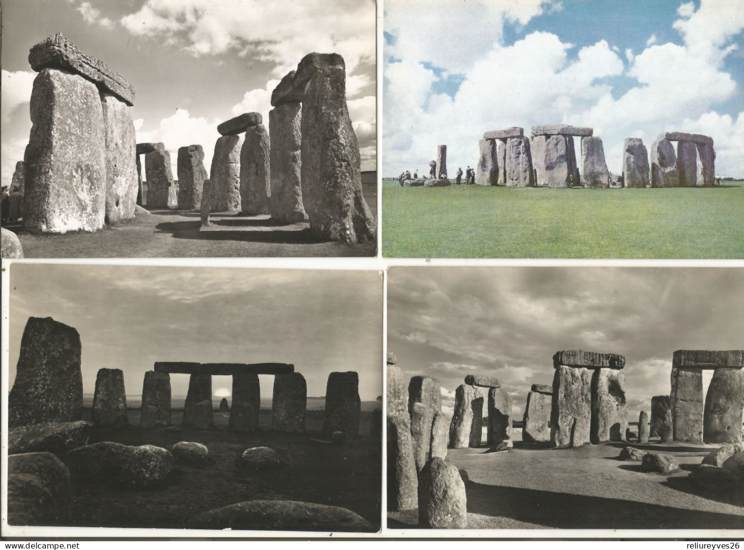 CPM, G. F. R.U.  Lot De 5 Cartes De Stonehenge , Ed. Ministry Of Works - Stonehenge