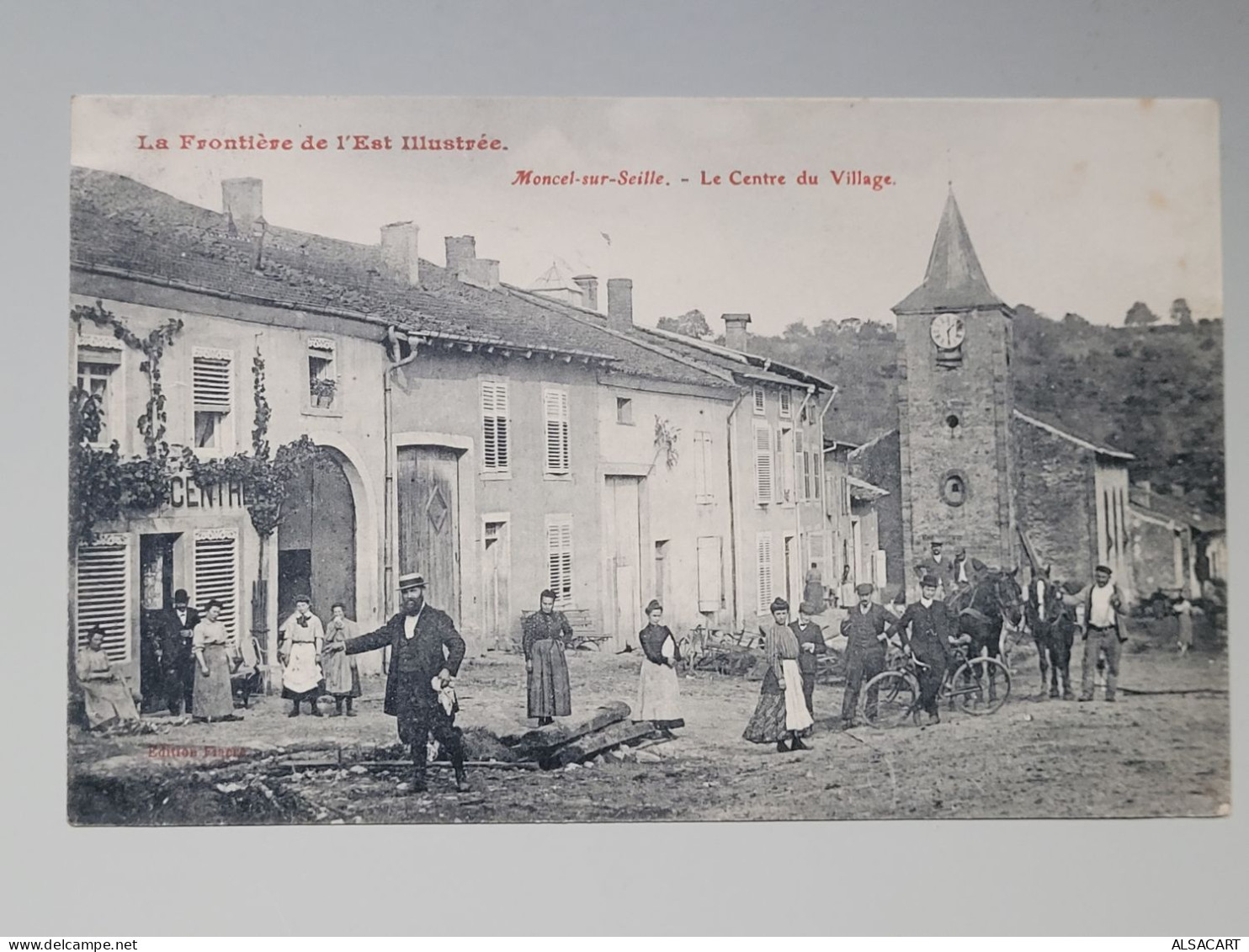 Moncel-sur-seille , Centre Du Village - Pont A Mousson