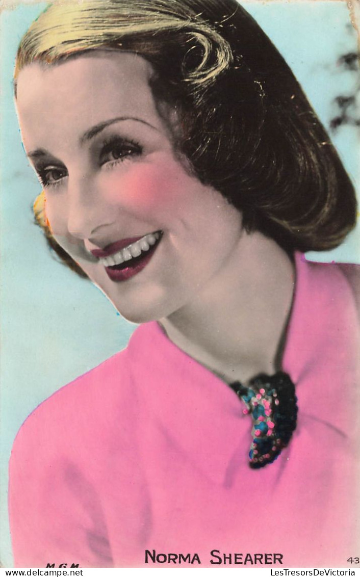 CELEBRITES - Norma Shearer - Colorisé - Carte Postale Ancienne - Femmes Célèbres